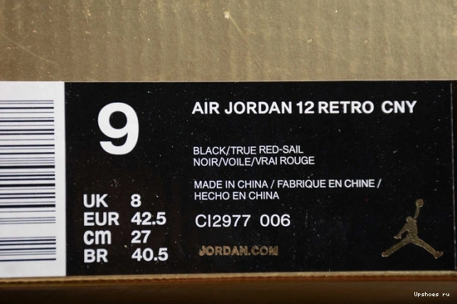  Jordan CI2977-006 New Chinese 12 Black Year 0301